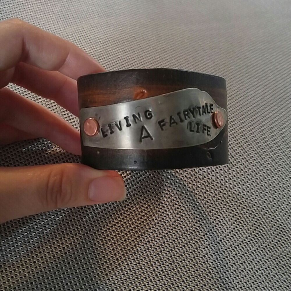 Leather Ranch Cuff Bracelet